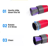 Flat Suction Nozzle & Extension Tube Accessory for V7–V15 Vacuum Cleaners