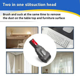 Flat Suction Nozzle & Extension Tube Accessory for V7–V15 Vacuum Cleaners