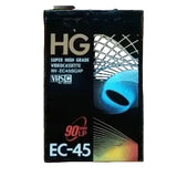 Blank Video Tape for Panasonic HG EC-45 VHS-C