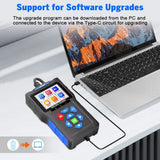 3-in-1 OBD2 Scanner & Battery Tester for Yamaha & Honda Vehicles