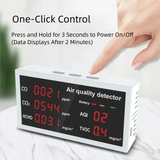 Formaldehyde Detector – Portable Indoor Air Quality Monitor (5-in-1)