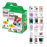 Instax Mini White Edge Instant Film 10–100 Sheets for Fuji Cameras