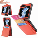 Leather Case for Samsung Galaxy Z Flip Series (Available in 7 colours)