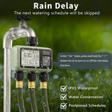 Garden Water Timer – 3-Outlet (6 types available)