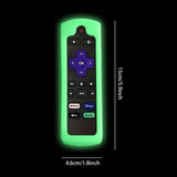 Glow-in-the-Dark Silicone Remote Control Cover with Lanyard
