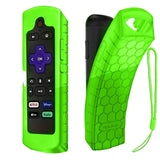Glow-in-the-Dark Silicone Remote Control Cover with Lanyard