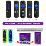 Glow-in-the-Dark Silicone Remote Control Cover with Lanyard