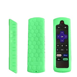 Glow-in-the-Dark Silicone Remote Control Cover with Lanyard