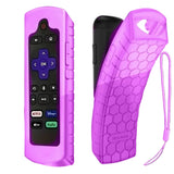 Glow-in-the-Dark Silicone Remote Control Cover with Lanyard
