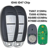ID46/ID47 Remote Car Key 315/433MHz for Suzuki Swift, SX4, Vitara, S-Cross, Ciaz & Kizashi