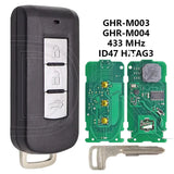 Remote Car Key for Mitsubishi Xpander, Eclipse Cross, Pajero Sport & L200