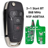 ID49 Remote Car Key 315/433/868/902MHz for Ford Escort, Transit, Explorer, Ranger & F-Series