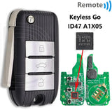 433MHz ID47 Keyless Go Smart Remote Key for MG5, ZS, MG6 & HS (2017–2019)