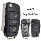 Audi-Style Universal Flip Remote Car Key for Audi, Volkswagen, Skoda & SEAT
