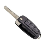 Audi-Style Universal Flip Remote Car Key for Audi, Volkswagen, Skoda & SEAT