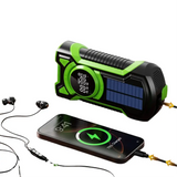 Hand Crank Solar Emergency Radio with Bluetooth 5.3