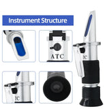 Handheld 2-in-1 Refractometer (available in with or without box)