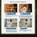 Handheld TVOC & HCHO Air Quality Tester (2-in-1)