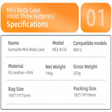 Hard PU Carrying Case for DJI Neo 2 (4 types of case available)