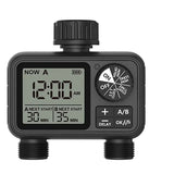 HCT-M06 Digital 2-Outlet Water Timer with Independent Zone Control