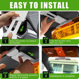 HD Anti-Glare Car Sun Visor – Day & Night Driving Sunlight Protection