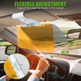 HD Anti-Glare Car Sun Visor – Day & Night Driving Sunlight Protection