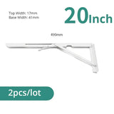Heavy Duty Folding Shelf Brackets for RV / Caravan Tables (2PCS)