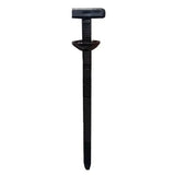 Heavy-Duty Nylon Self-Locking Zip Ties with Buckle & Pin Button