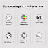 High-Accuracy Digital Sphygmomanometer – Arm Blood Pressure Monitor