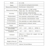 High-Accuracy Digital Sphygmomanometer – Arm Blood Pressure Monitor
