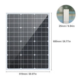 High-Efficiency 18V Rigid Solar Panel 100–300W (different sets available)