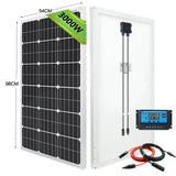 High-Efficiency 18V Rigid Solar Panel 100–300W (different sets available)