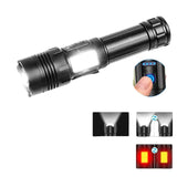 High Power Rechargeable LED Flashlight