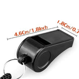 Black Referee Whistle