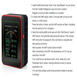 Home Air Quality Monitor – 15-in-1 Gas Detector