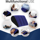 Inflatable Wedge Support Travel Pillow