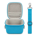Instax Mini 12/11/9/8 EVA Hard Protective Camera Case with Shoulder Strap