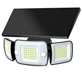 6000mAh Solar Flood Light with Dual Motion Sensors