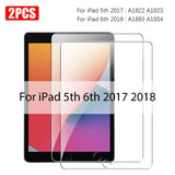 Screen Protectors - Tempered Glass for iPad (Pack of 2) (All iPad Models)