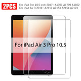 Screen Protectors - Tempered Glass for iPad (Pack of 2) (All iPad Models)