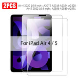 Screen Protectors - Tempered Glass for iPad (Pack of 2) (All iPad Models)
