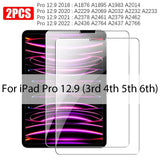 Screen Protectors - Tempered Glass for iPad (Pack of 2) (All iPad Models)