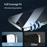 Screen Protector - Tempered Glass for iPhone (Pack of 4) (All Models)