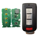 Keyless Go Smart Remote Key 2/3/4 Button 315/434MHz ID46 for Mitsubishi Lancer & Outlander (2008–2016)