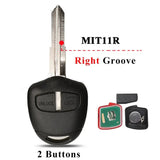 Remote Car Key Fob 433/313.8MHz ID46 for Mitsubishi ASX, Lancer & Outlander (2006–2014)