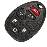 Smart Remote Car Key 315/433MHz 3/4/5/6 Button for Buick, Chevrolet, Cadillac, GMC & Suzuki