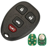 Smart Remote Car Key 315/433MHz 3/4/5/6 Button for Buick, Chevrolet, Cadillac, GMC & Suzuki