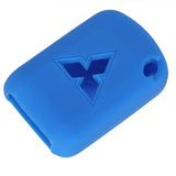 Silicone 2-Button Car Key Cover for Mitsubishi ASX, Outlander, Lancer EX, Galant & Pajero