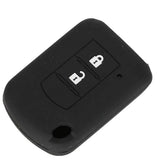 Silicone 2-Button Car Key Cover for Mitsubishi ASX, Outlander, Lancer EX, Galant & Pajero