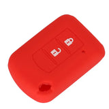 Silicone 2-Button Car Key Cover for Mitsubishi ASX, Outlander, Lancer EX, Galant & Pajero